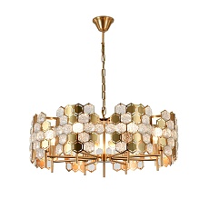 Подвесная люстра Indigo Delizia 12047/8P Brass V000572 3