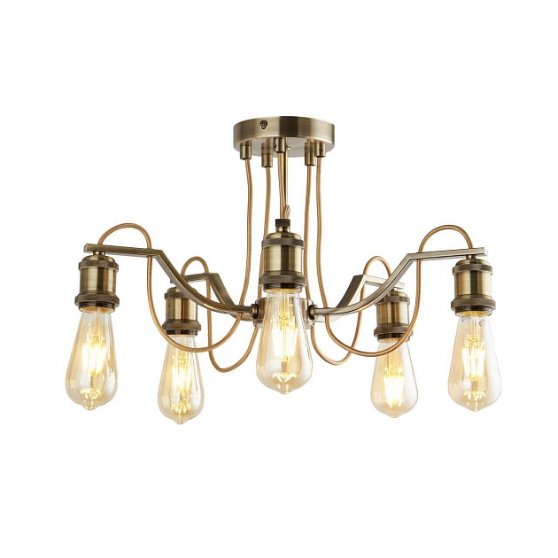 Потолочная люстра Arte Lamp Inedito A2985PL-5AB Фото № 1