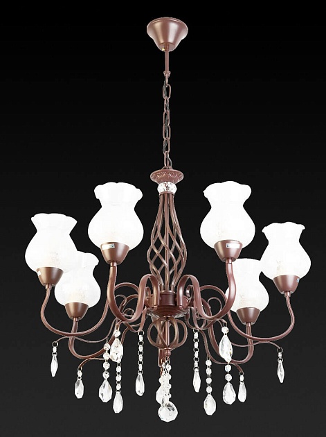 Подвесная люстра Toplight Kelli TL5680D-07PG Фото № 2