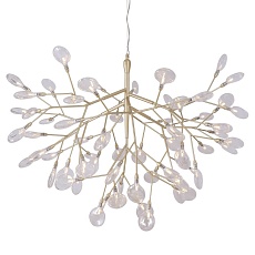Подвесная люстра Crystal Lux Evita SP63 Gold/Transparent 2