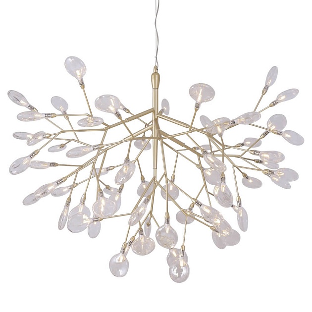Подвесная люстра Crystal Lux Evita SP63 Gold/Transparent Фото № 3