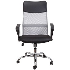 Офисное кресло AksHome Aria серый + черный, сетка 69491 2