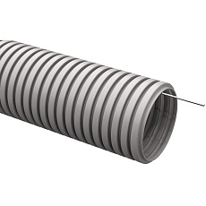 ELASTA Труба гофрированная ПВХ d=25мм с зондом (50м) IEK CTG20-25-K41-050I