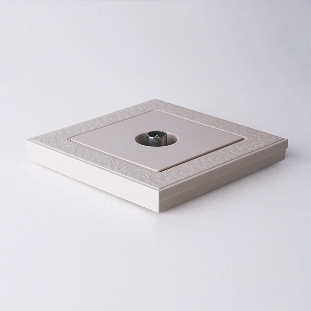 ТВ-розетка оконечная Werkel слоновая кость W1183003 4690389155802 изображение 3 ТВ-розетка оконечная Werkel слоновая кость W1183003 4690389155802 Фото № 3