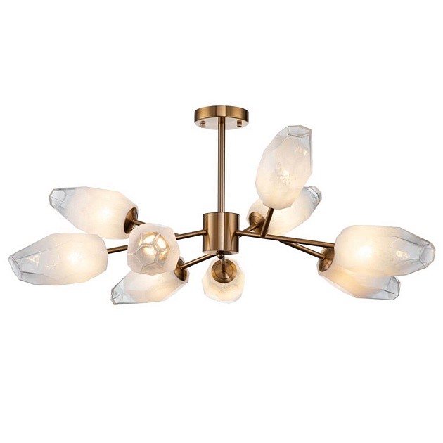 Потолочная люстра Indigo Boccio 13003/9C Brass V000004 Фото № 1