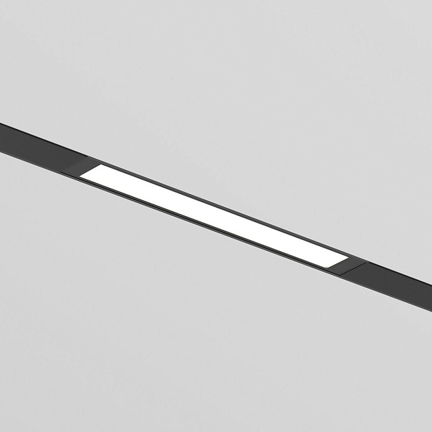 Трековый светодиодный светильник Denkirs Simple Linear DK8103-BK Фото № 2