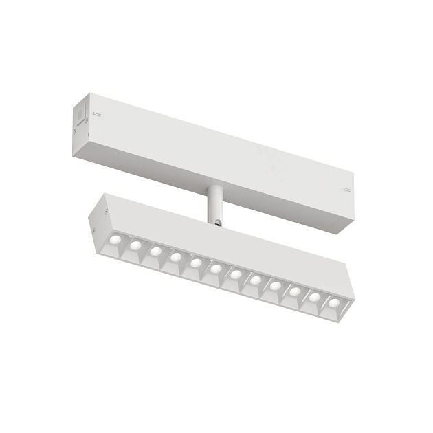 Трековый светодиодный светильник Denkirs Smart Grill DK8006-WH Фото № 3