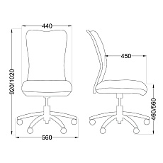 Детское кресло AksHome Artur черный, сетка 70037 1