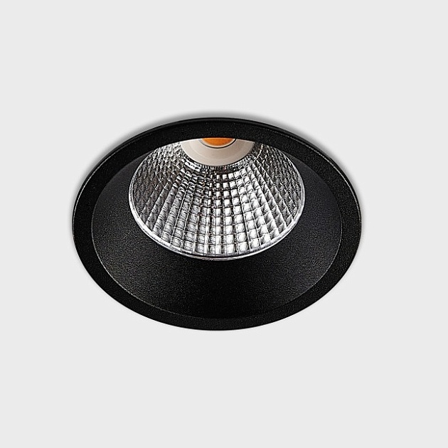 Встраиваемый светодиодный светильник Italline IT08-8035 black 4000K Фото № 1