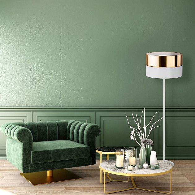 Торшер TK Lighting 5074 Hilton Gold изображение 2 Торшер TK Lighting 5074 Hilton Gold Фото № 2