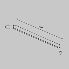 Линейный светильник Maytoni Technical LL311046 4