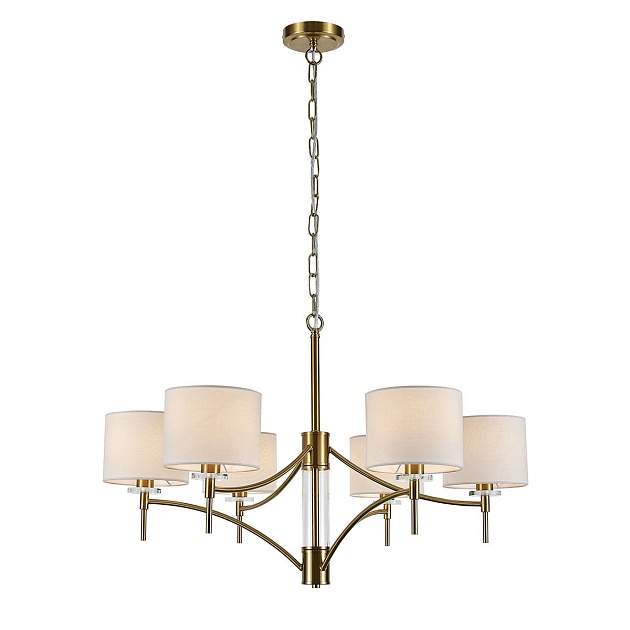 Подвесная люстра Indigo Boheme 13031/6P Brass V000525 Фото № 4