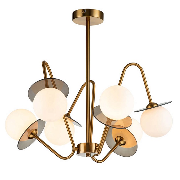 Потолочная люстра Indigo Jazz 11020/6R Brass V000165 Фото № 1