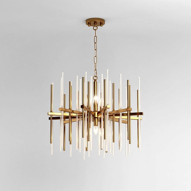 Подвесная люстра Bogates Allure 356/6 латунь Фото № 1