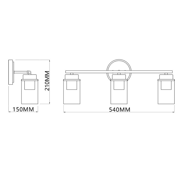Бра Escada Dinasty 2118/3A изображение 2 Бра Escada Dinasty 2118/3A Фото № 2