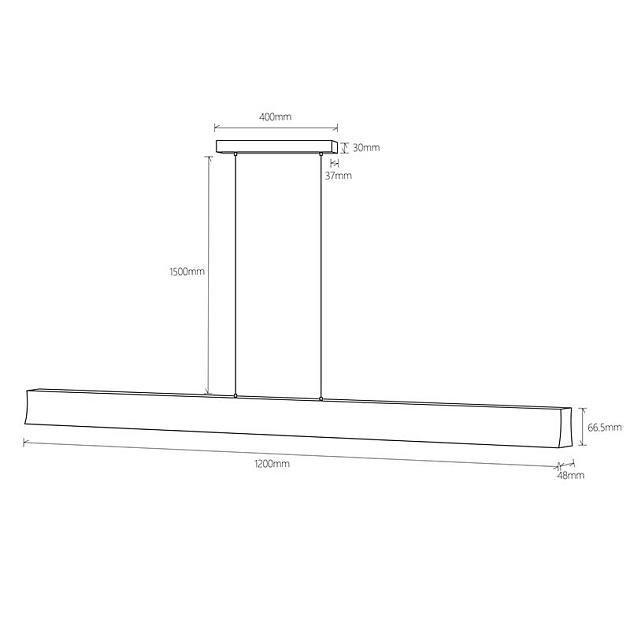 Подвесной светодиодный светильник Mantra Hanok 7546 Фото № 2