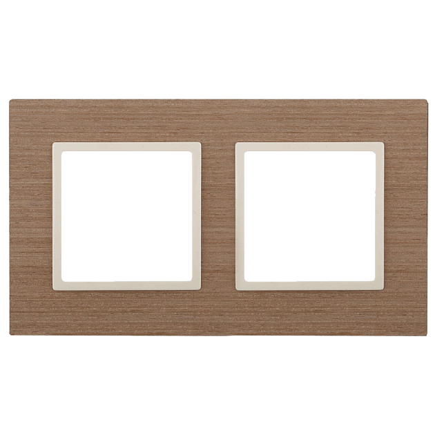 Рамка 2-постовая ЭРА Elegance 14-5302-07 Б0034572 Фото № 2