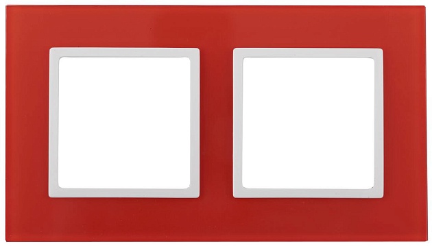 Рамка 2-постовая ЭРА Elegance 14-5102-23 Б0034496 Фото № 1