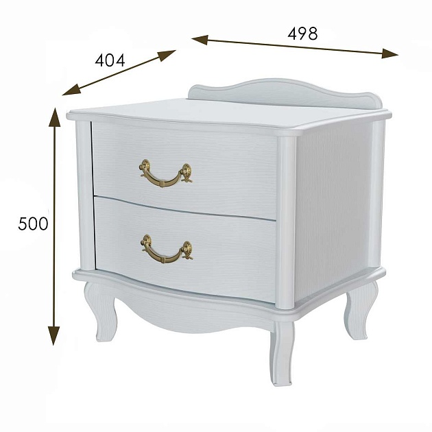 Тумбочка Мебелик Джульетта 008536 Фото № 3