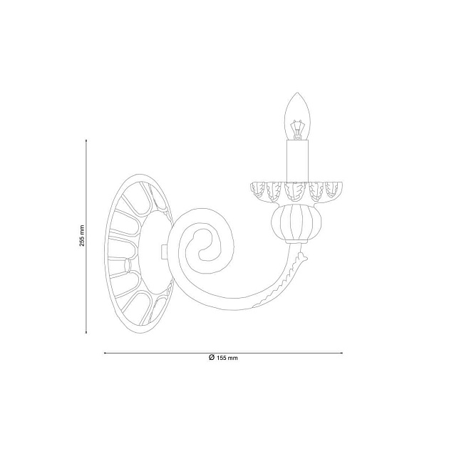 Бра Lucia Tucci Pietra Isola W132.1 Фото № 2