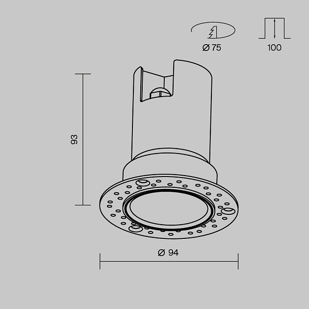 Потолочный светильник Maytoni Outdoor O501DL-L10B3K изображение 4 Потолочный светильник Maytoni Outdoor O501DL-L10B3K Фото № 4