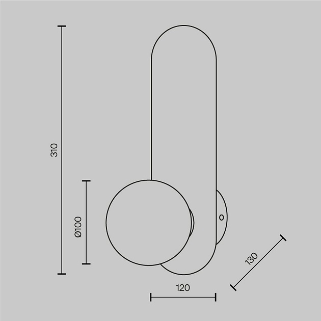 Бра Maytoni Bao MOD419WL-01G изображение 2 Бра Maytoni Bao MOD419WL-01G Фото № 2