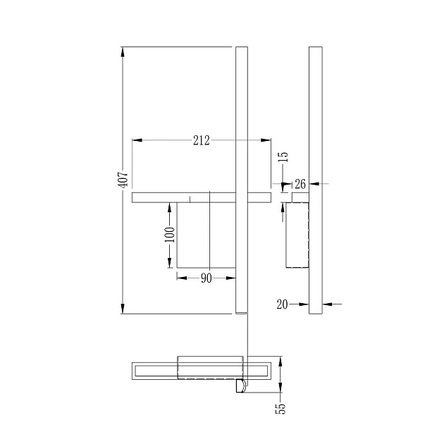 Настенный светодиодный светильник Arte Lamp Chic A2126AP-8BK изображение 2 Настенный светодиодный светильник Arte Lamp Chic A2126AP-8BK Фото № 2