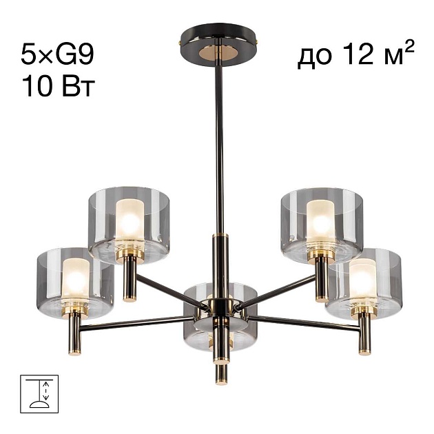 Люстра на штанге Citilux ELAN CL241151 Фото № 1