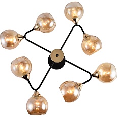 Потолочная люстра Reluce 01339-0.3-08 BK+FGD 3