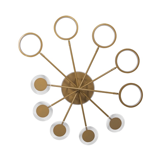 Потолочная светодиодная люстра Loft IT Megan 10164M Gold Фото № 4