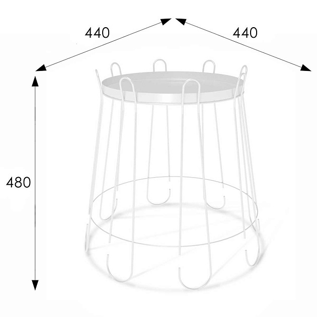 Кофейный стол Мебелик SHT-CT6 008053 Фото № 3
