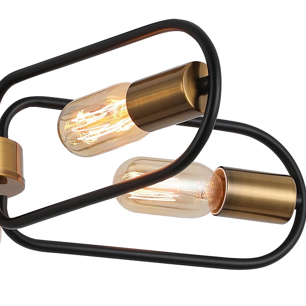 Потолочная люстра Illumico IL8253-5COU-79 BK GD изображение 2 Потолочная люстра Illumico IL8253-5COU-79 BK GD Фото № 2