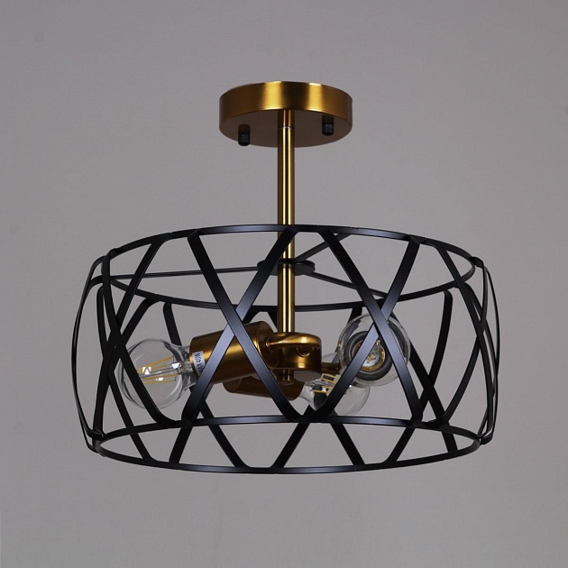 Потолочная люстра Illumico IL1023-3C-05 BK GD Фото № 4