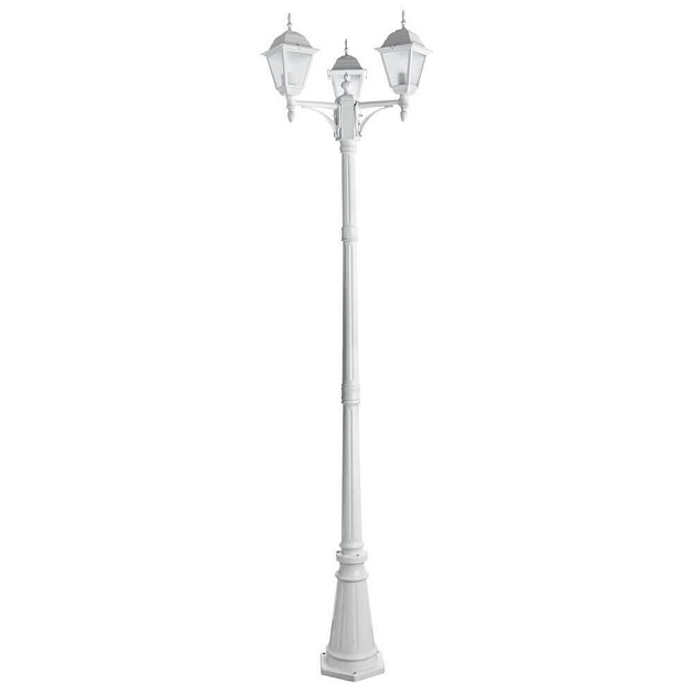 Садово-парковый светильник Arte Lamp Bremen A1017PA-3WH Фото № 1