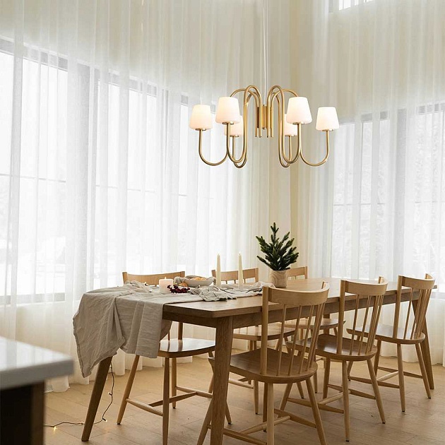 Подвесной светильник Freya FR2039PL-06G Фото № 6