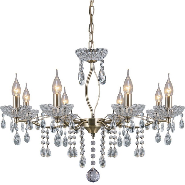 Подвесная люстра Illumico IL0265-8PSQ-39 AB изображение 1 Подвесная люстра Illumico IL0265-8PSQ-39 AB Фото № 1