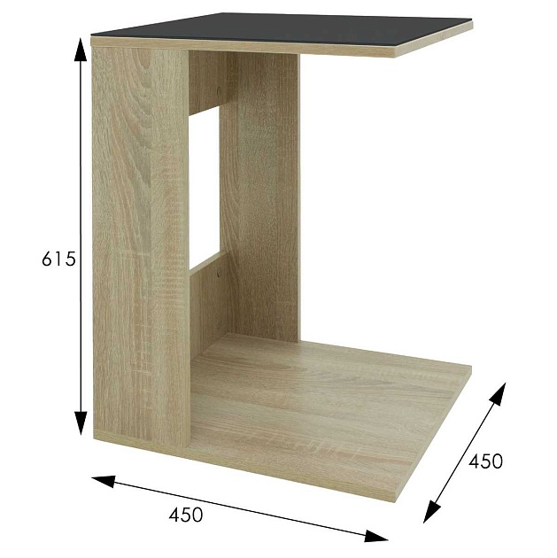 Приставной стол Мебелик BeautyStyle 3 007625 изображение 3 Приставной стол Мебелик BeautyStyle 3 007625 Фото № 3