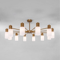 Потолочная люстра Eurosvet Vegga 70160/12 латунь Smart