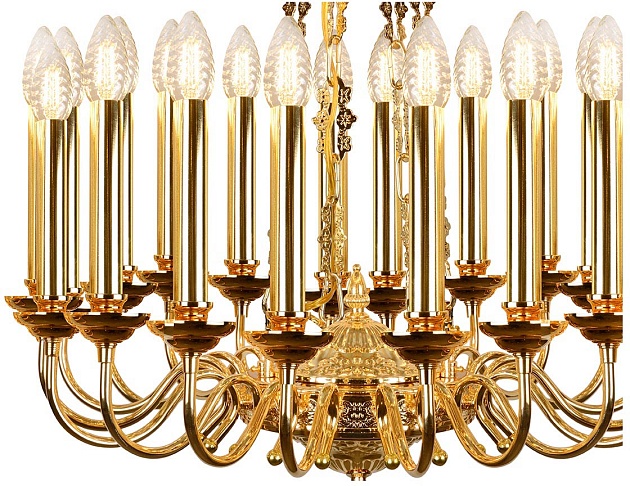 Подвесная люстра iLamp Louvre MD8551-20 GD изображение 3 Подвесная люстра iLamp Louvre MD8551-20 GD Фото № 3