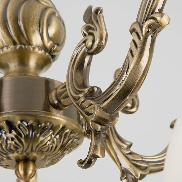 Потолочная люстра Eurosvet Caldera 60106/5 античная бронза Фото № 4