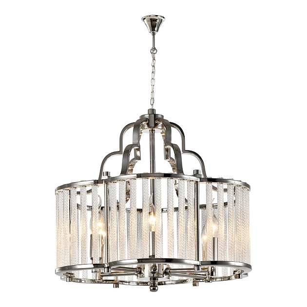 Подвесная люстра iLamp Qeens P9501-6 NIC Фото № 1