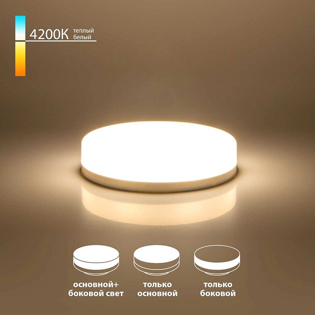 Лампа светодиодная Elektrostandard GX53 6W 4200K матовая a050585 Фото № 1