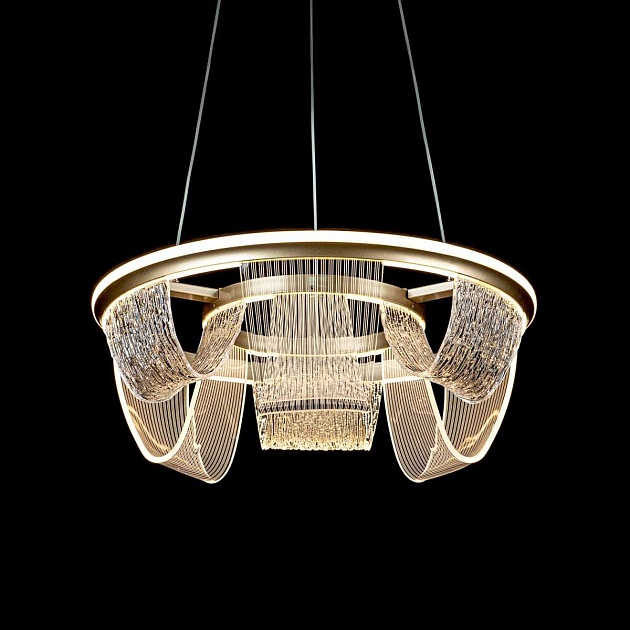 Подвесной cветильник LED4U L7706-460 GD Фото № 5
