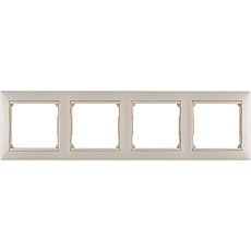 Рамка 4-постовая Legrand Valena слоновая кость 774354