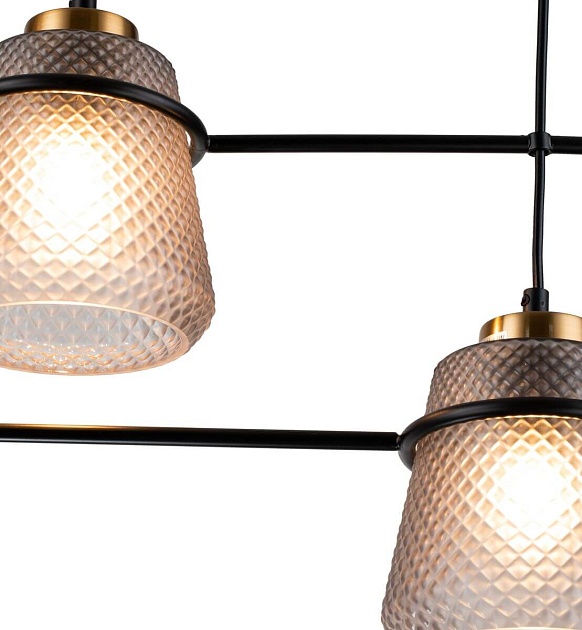 Подвесной светильник Indigo Astratto 11016/3P Black V000158 Фото № 3