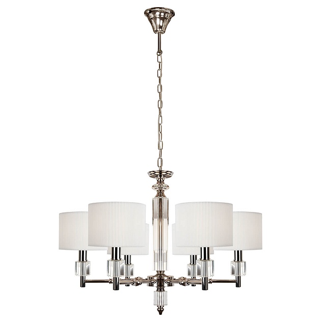 Подвесная люстра iLamp Alexa P2404-6 Nickel Фото № 1