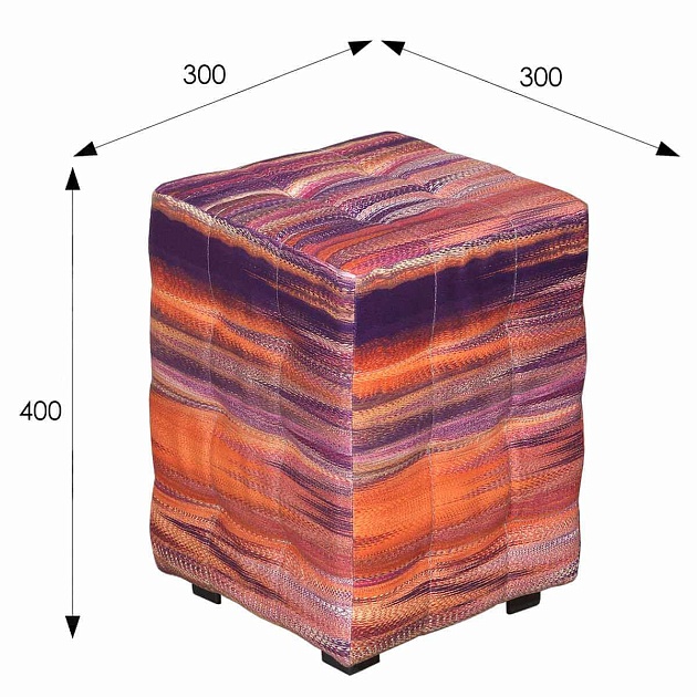 Пуф Мебелик BeautyStyle 6 модель 300 007692 изображение 3 Пуф Мебелик BeautyStyle 6 модель 300 007692 Фото № 3