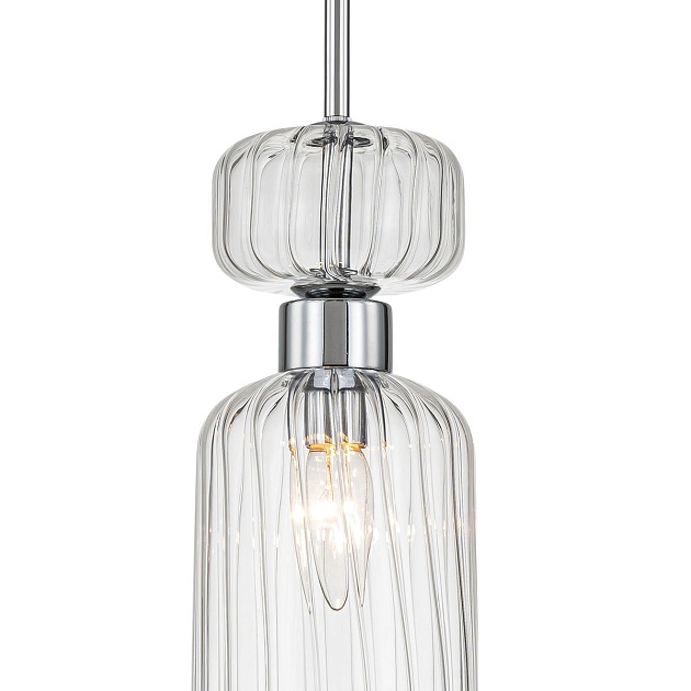Подвесной светильник Escada Gloss 1141/1S Chrome/Clear Фото № 2