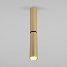 Светодиодный спот Elektrostandard Pika 25029/Led золото a061110 1