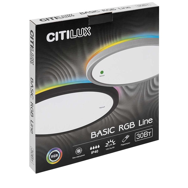 Потолочный светодиодный светильник Citilux Basic Line CL738241EL Фото № 2